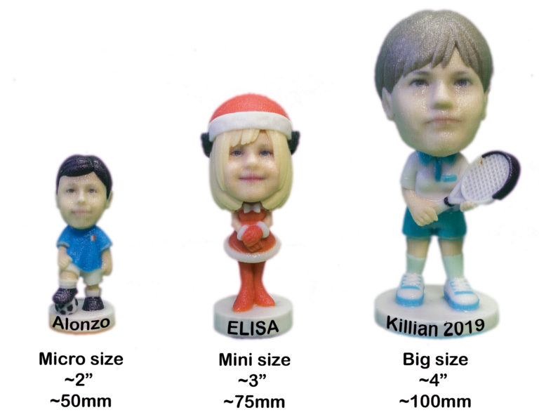 personalized 3d printed figurines